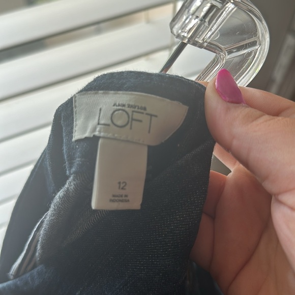 Loft denim short size 12 - Picture 2 of 2